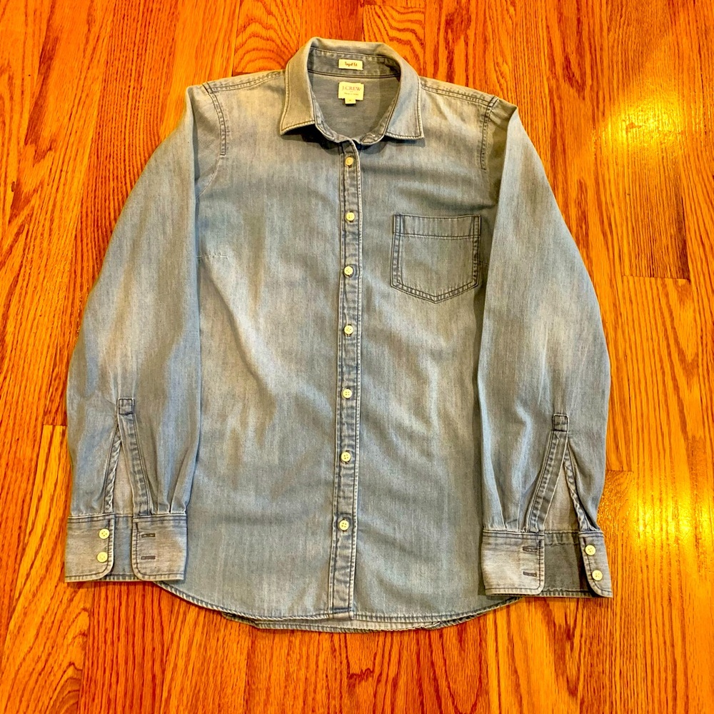 J Crew Jean Shirt
